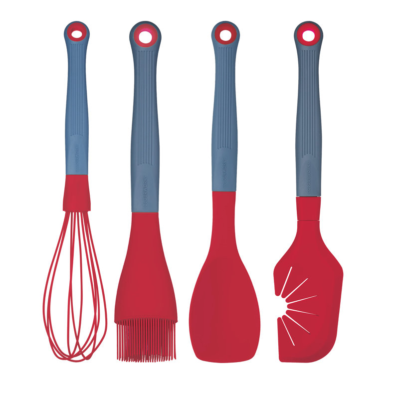 KitchenCraft 4 Piece Colourworks Assorted Kitchen Utensil Set & Reviews
